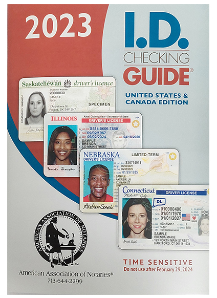 Notary ID Checking Guide 2023 Edition for Washington Notaries