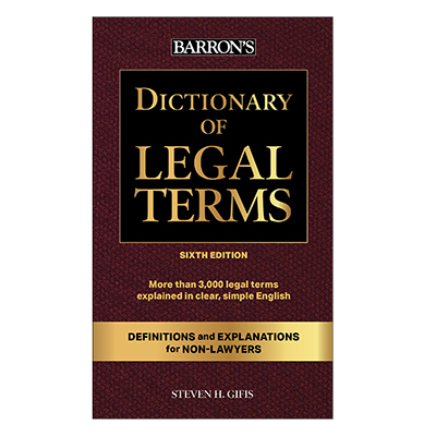 Dictionary of Legal Terms for Washington Notaries