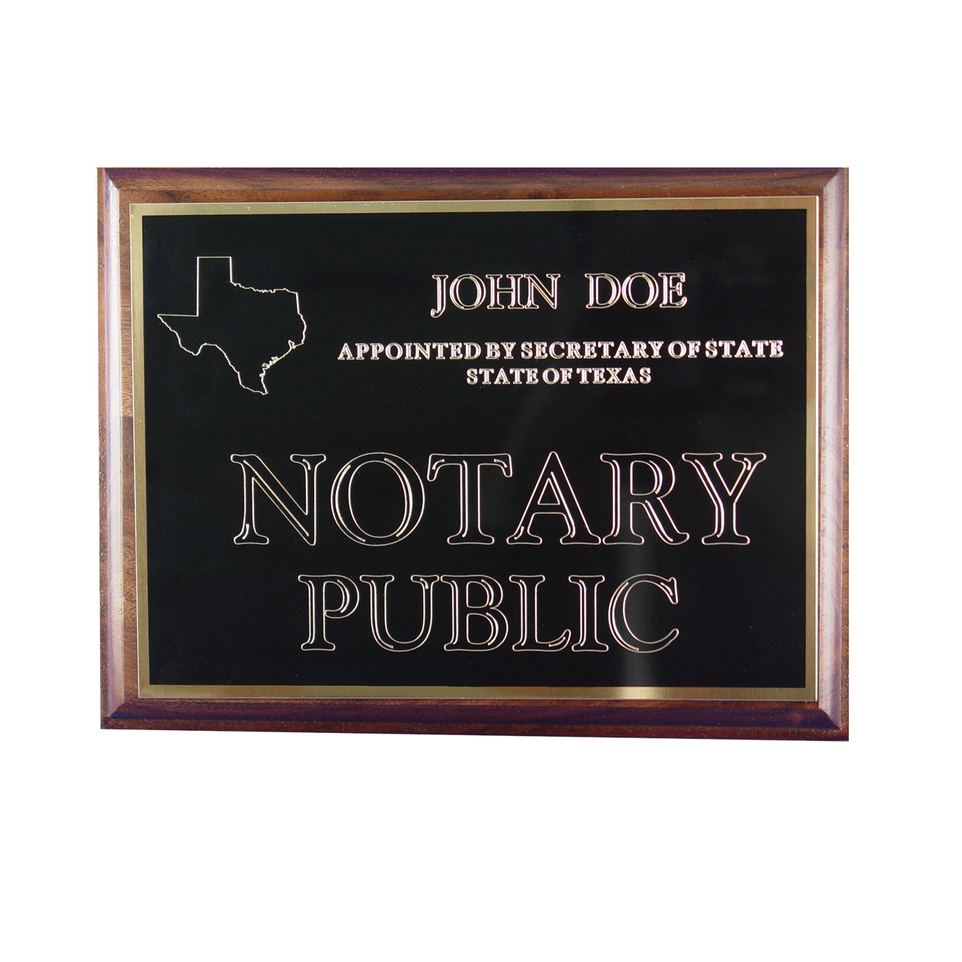 Washington Notary Wall Sign