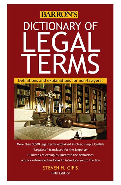 This Washington notary handy dictionary cuts through the complexities of legal jargon and presents definitions and explanations that can be understood by non-lawyers. Approximately 2,500 terms are included with definitions and explanations for consumers, business proprietors, legal beneficiaries, investors, property owners, litigants, and all others who have dealings with the law. Terms are arranged alphabetically from Abandonment to Zoning.